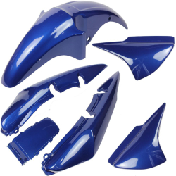 Menor preço em Kit Carenagem Titan 150 2007 - Azul Myth Perolizado