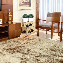 Tapete Felpudo para Sala e Quarto Casa Dona 100x150cm Bege é ruim? Tapete Felpudo para Sala e Quarto Casa Dona 100x150cm Bege é boa?