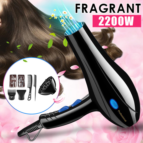 220v 2200w Salon Secador Elétrico De Cabelo Luz Azul Aromaterapia Cuidados Com O Cabelo Frio Quente Nas Americanas