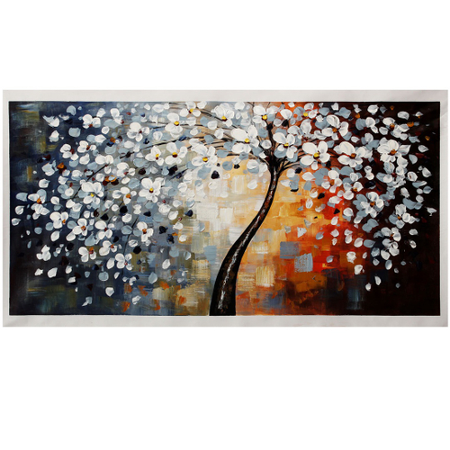 1 peca pinturas decorativas de parede abstratas modernas flor arvore impressao de tela imagens de arte sem moldura decoracoes de parede para
