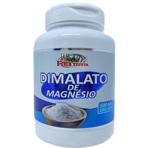 Dimalato De Magnésio 100 Cápsulas 500mg - Rei Terra | Submarino