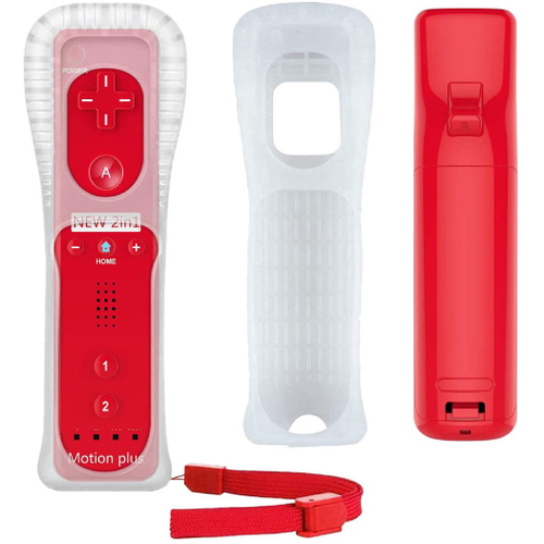 Controle Nintendo Wii Remote Plus Nunchuk Vermelho Wii U