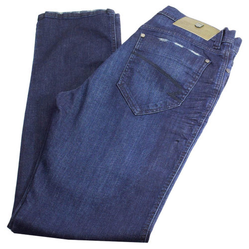 Cal a Jeans Masculina Ellus Second Floor Confort Indigo 20sa725