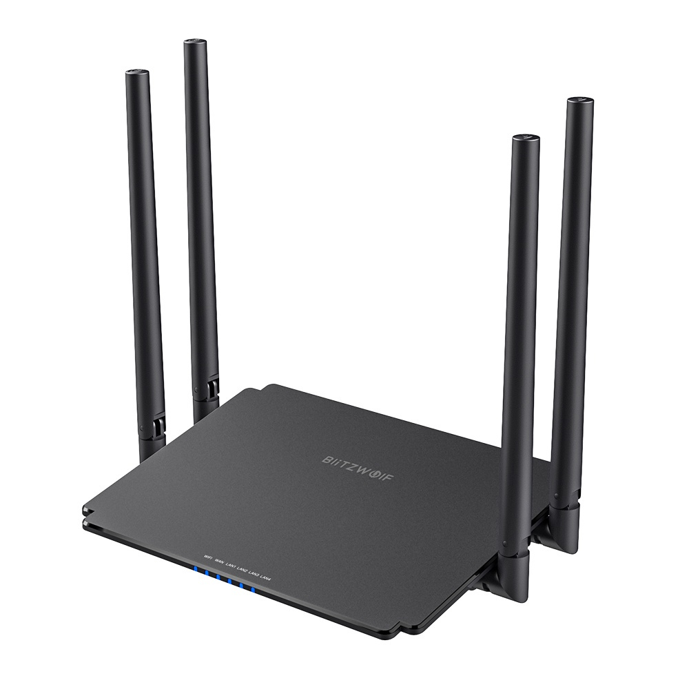 Blitzwolf bw net1 roteador sem fio de banda dupla 1200 mbps 512 mb