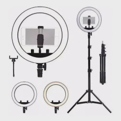 Kit Completo Ring Light Profissional 26cm com Tripé Dimmer Youtuber Selfie gravações é boa?