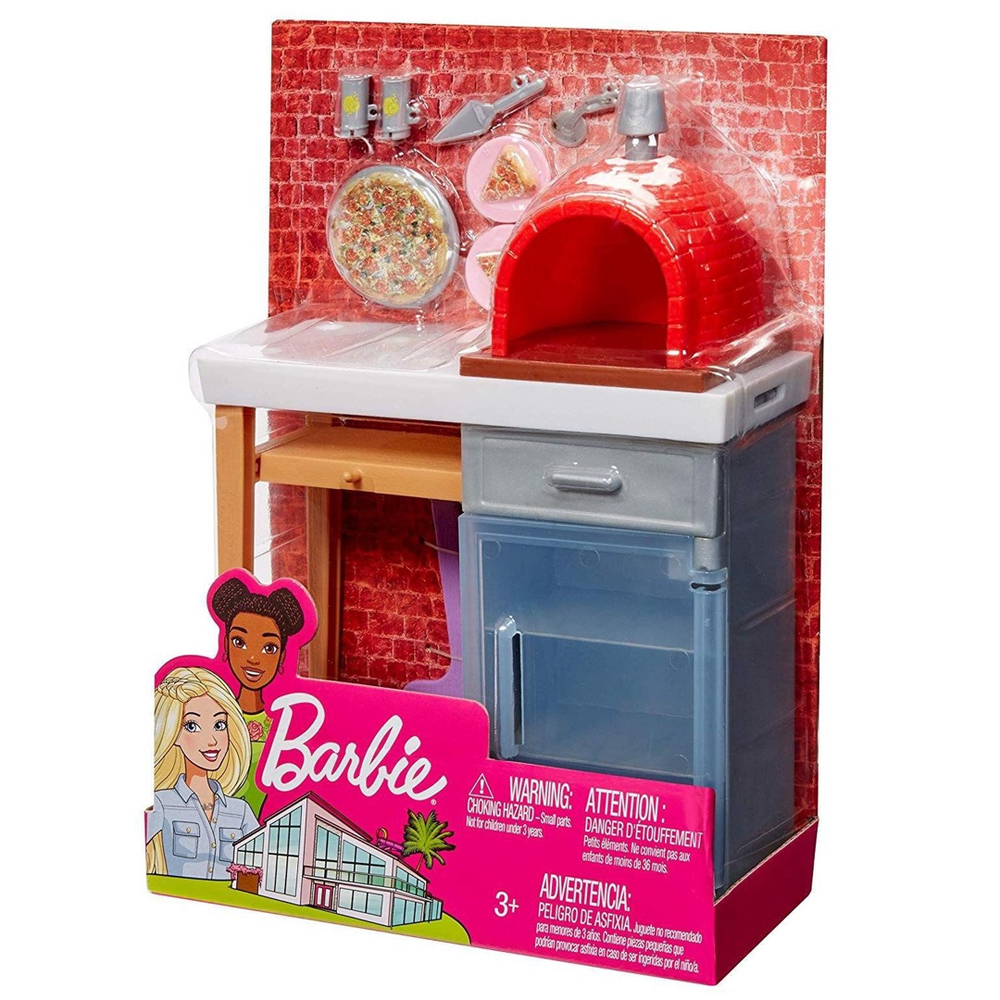 Casa Casinha P/ Boneca Tema Barbie 44 Móveis + Nome Brinde em Promoção na  Americanas