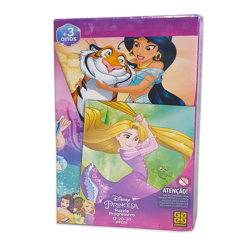 Quebra-Cabeça - Disney Princesas - 1000 Peças - Grow