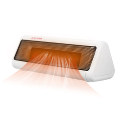 Aquecedor de ambiente ptc de cerâmica portátil 300W ventilador silencioso aquecedor pessoal elétrico aquecimento de piso Menor preço em Aquecedor de ambiente ptc de cerâmica portátil 300W ventilador silencioso aquecedor pessoal elétrico aquecimento de piso