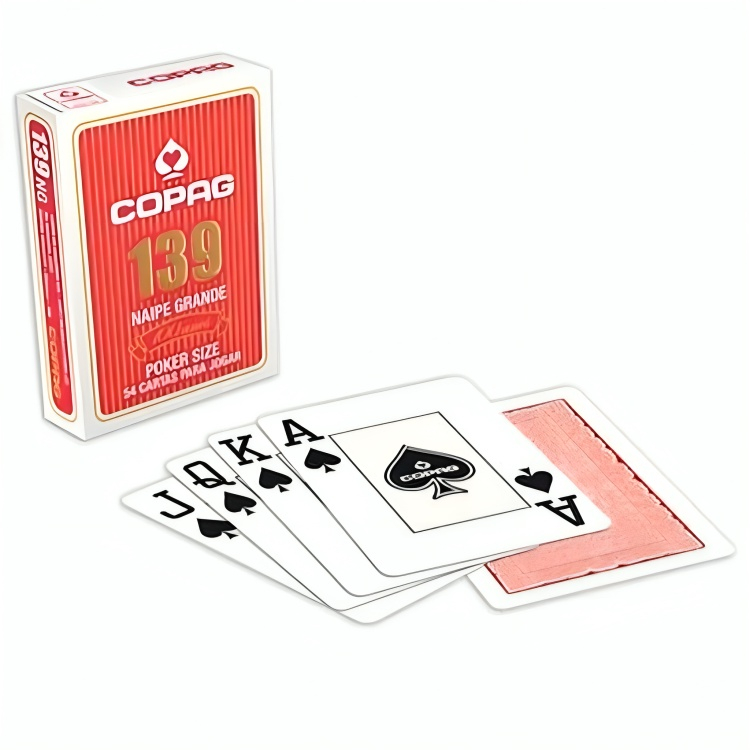 Jogo de Cartas Uno + Copag 139 Original Reformado 54 Cartas