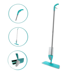 Mop Spray Esfregão Vassoura Com Reservatório + Refil Microfibra Boni Menor preço em Mop Spray Esfregão Vassoura Com Reservatório + Refil Microfibra Boni