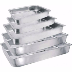 Jogo de Assadeiras Com 5 Peças Conjunto de Formas Para Bolo e Torta Kit Com Borda Alta em Alumínio é boa?