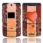 Capa Adesivo Skin372 Motorola V3