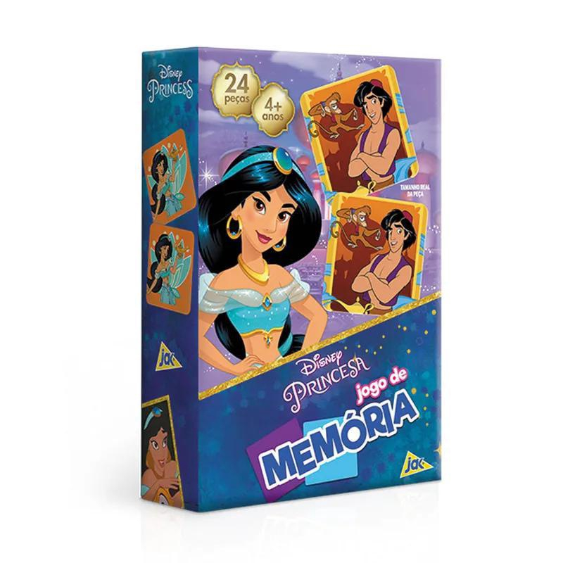 Jogo da Memória Jak Disney Princesa Toyster - 24 Cartas - Jogos de