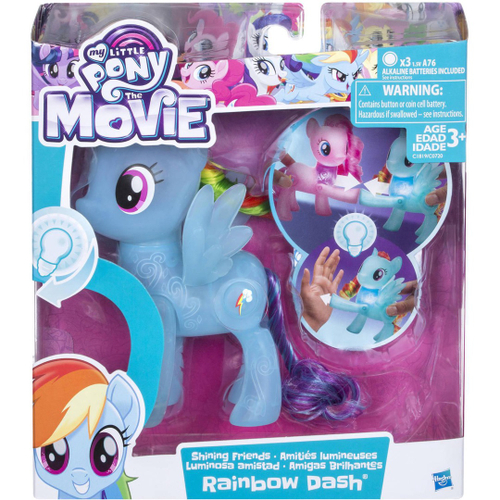 My Little Pony Brinquedos Figuras, A amizade é mágica Rainbow Dash