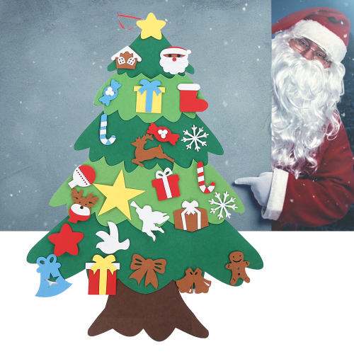 Adesivo de pano de tecido de Natal, remendo de pano colorido com 25 tipos  de árvore de Natal requintada, decoração de festival infantil para crianças  nas americanas