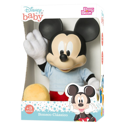 Pelúcias Disney Baby Fofinho Mickey e Minnie 30cm - Baby Brink na  Americanas Empresas