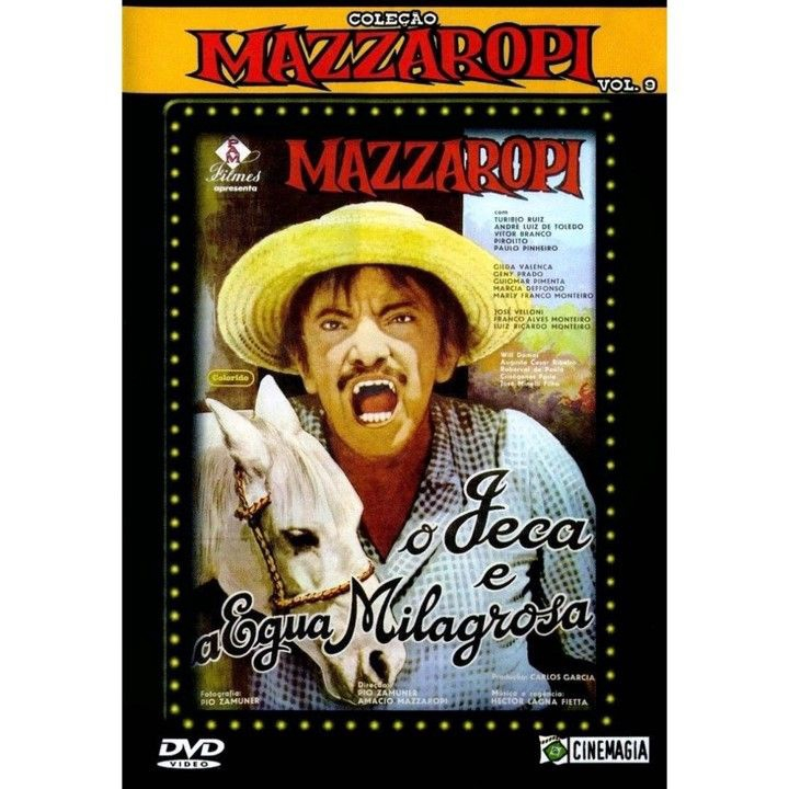 Capa: Mazzaropi – O Jeca e a Égua Milagrosa Filme