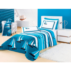 Kit Edredom Estampado 200 Fios Solteiro Craft 03 Peças - Regata Menor preço em Kit Edredom Estampado 200 Fios Solteiro Craft 03 Peças - Regata