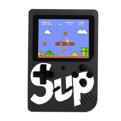 Mini Video Game Portatil 400 Jogos Internos Gamer Sup Box Plus Preto é boa?