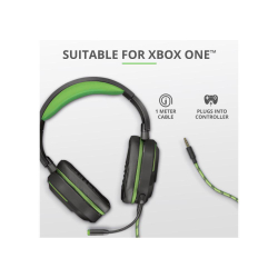 Menor preço em Headset Gamer Trust Legion Gxt 422G Para Xbox Preto E Verde