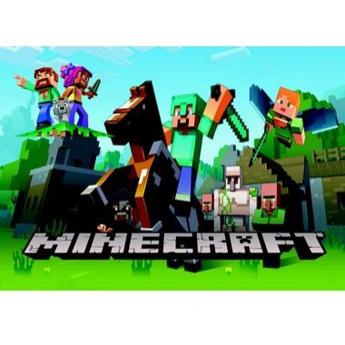 Minecraft Mine Craft Papel De Arroz p/ Bolo A4 20x30cm MOD.06 em Promoção  na Americanas