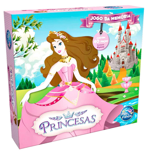 Jogo da Memória GROW - Princesas