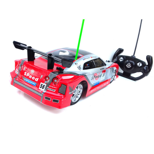 Carro R/c Drift Carrinho Controle Remoto Elétrico 33cm Pneus