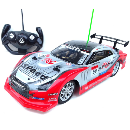 Carro R/c Drift Carrinho Controle Remoto Elétrico 33cm Pneus