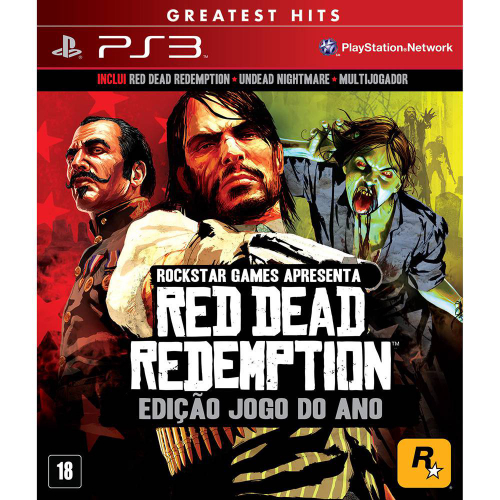 Red Read Redemption 1 PS4 Mídia Física Legendado em Português