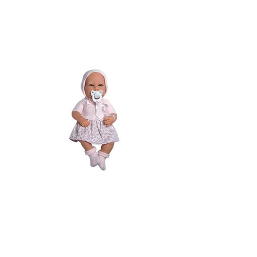 Boneca Bebê Reborn Olhos Abertos 40cm - Baby Brink