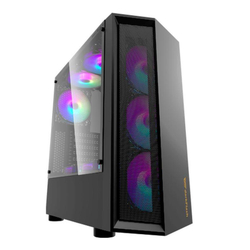 Gabinete Gamer Aigo DarkFlash Melody Preto Lateral Acrilico Menor preço em Gabinete Gamer Aigo DarkFlash Melody Preto Lateral Acrilico
