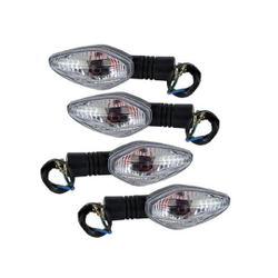 4 Pisca Seta Nxr Bros 150/160 Cg Titan Fan, Cbx, cb Xre, ( completo ) Menor preço em 4 Pisca Seta Nxr Bros 150/160 Cg Titan Fan, Cbx, cb Xre, ( completo )