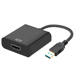 Conversor adaptador de áudio e vídeo de alta definição USB 3.0 para hdmi é boa?