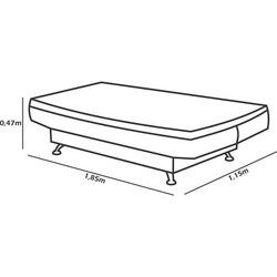Sofá-cama Salomé - Matrix - Vermelho é boa?