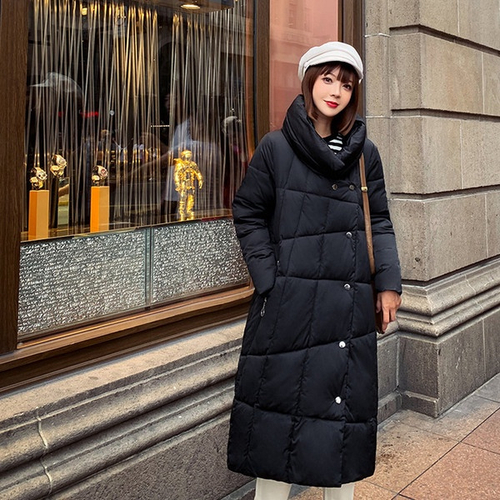 2019 Long Stand Collar Parka Fashion Women Winter Jacket Cotton Padded Warm Thicken Ladies Loose Coats Womens Jackets Em Promoção Ofertas Na Americanas Long Loose Coats Parka Womens Jackets, Parka Style Winter Coats