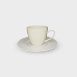 Xícara para Café com Pires Kütahya Porselen Bone Ilay 80 ml - Cada