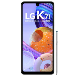 Smartphone K71 Branco lg, com Tela de 6,8, 4G, 128GB e Câmera Tripla de 48MP + 5MP + 5MP - LMQ730BAW. ABRAWH Menor preço em Smartphone K71 Branco lg, com Tela de 6,8, 4G, 128GB e Câmera Tripla de 48MP + 5MP + 5MP - LMQ730BAW. ABRAWH