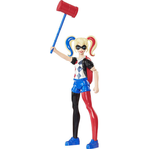 Dc Super Hero Girls Boneca c/ Ação Arlequina Mattel