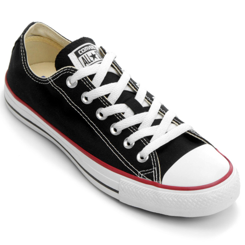 Tênis Converse Chuck Taylor All Star Preto e Vermelho na Americanas Empresas