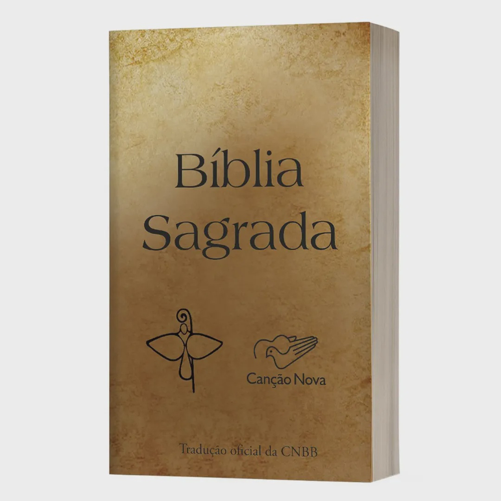 Biblia Sagrada Católica Traducao Cnbb Cancao Nova Em Promoção Na Americanas