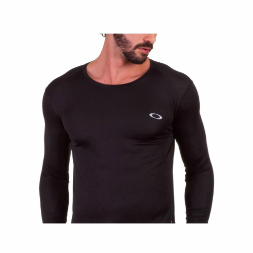 Camiseta Masculina Oakley Mod Daily Sport Tee Preto