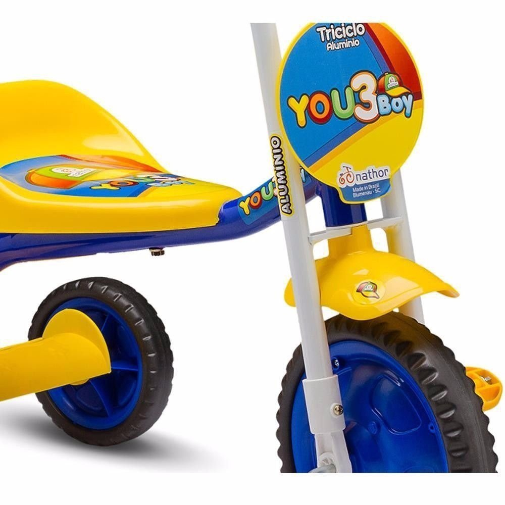 Motoca Triciclo Infantil - You 3 Boy - Nathor no Shoptime