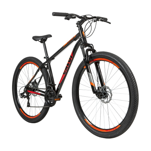 BICICLETA MOUNTAIN BIKE ARO 26 /UNISSEX - PRETA - CAEDE - Casa e Decoração