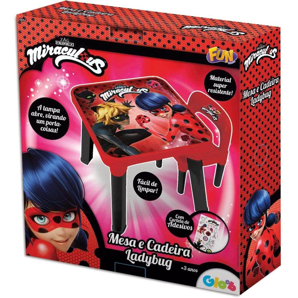 Adesivo para Porta Infantil Miraculous Ladybug