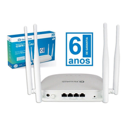 Roteador Wi-fi Greatek 1200mbps Porta Gigabit Menor preço em Roteador Wi-fi Greatek 1200mbps Porta Gigabit