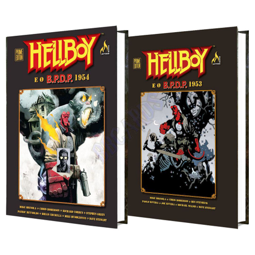 Hellboy E O B. P. D. P. 1953 1954 Prime Edition Edição Luxo Em Promoção ...