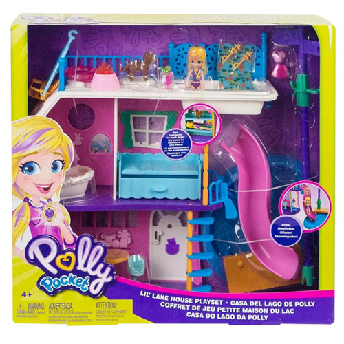 Polly Pocket Pollyville Aventuras na Casa da Árvore Mattel