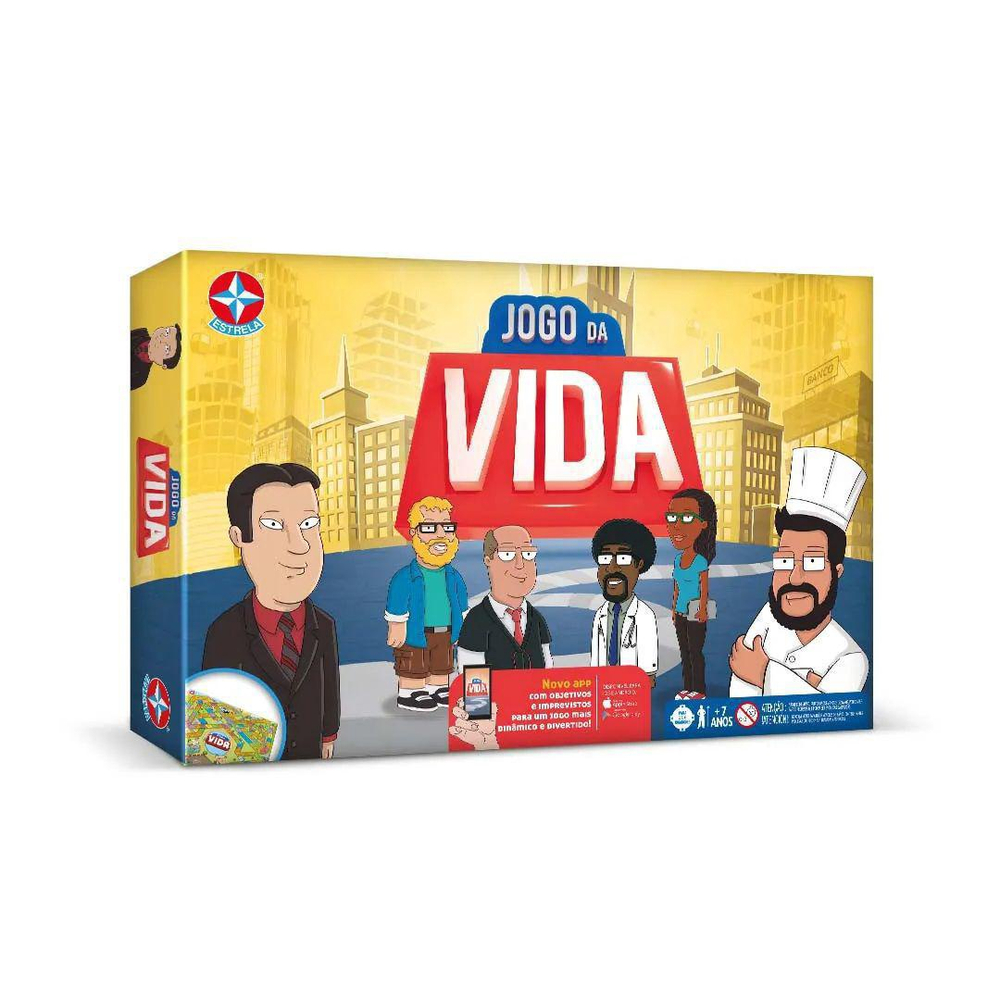 Kit Jogo Da Vida + Detetive Jogos De Tabuleiro Estrela na Americanas  Empresas