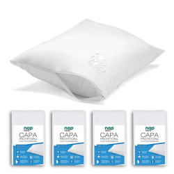 Kit 4 Capas Protetoras de Travesseiro Repelente a líquidos Nap Home é boa?