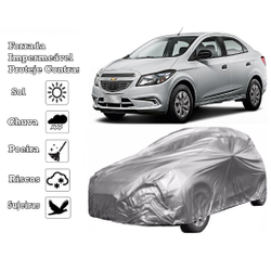 Capa Cobrir Carro Prisma Forrada e 100% Impermeável Bezzter Proteção Sol e Chuva é boa?